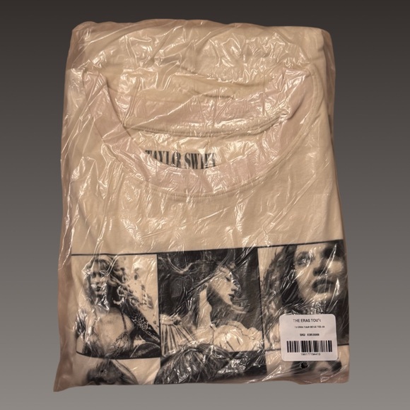 NWT TAYLOR SWIFT | THE ERAS TOUR US DATES BEIGE T-SHIRT 3XL - Picture 3 of 3